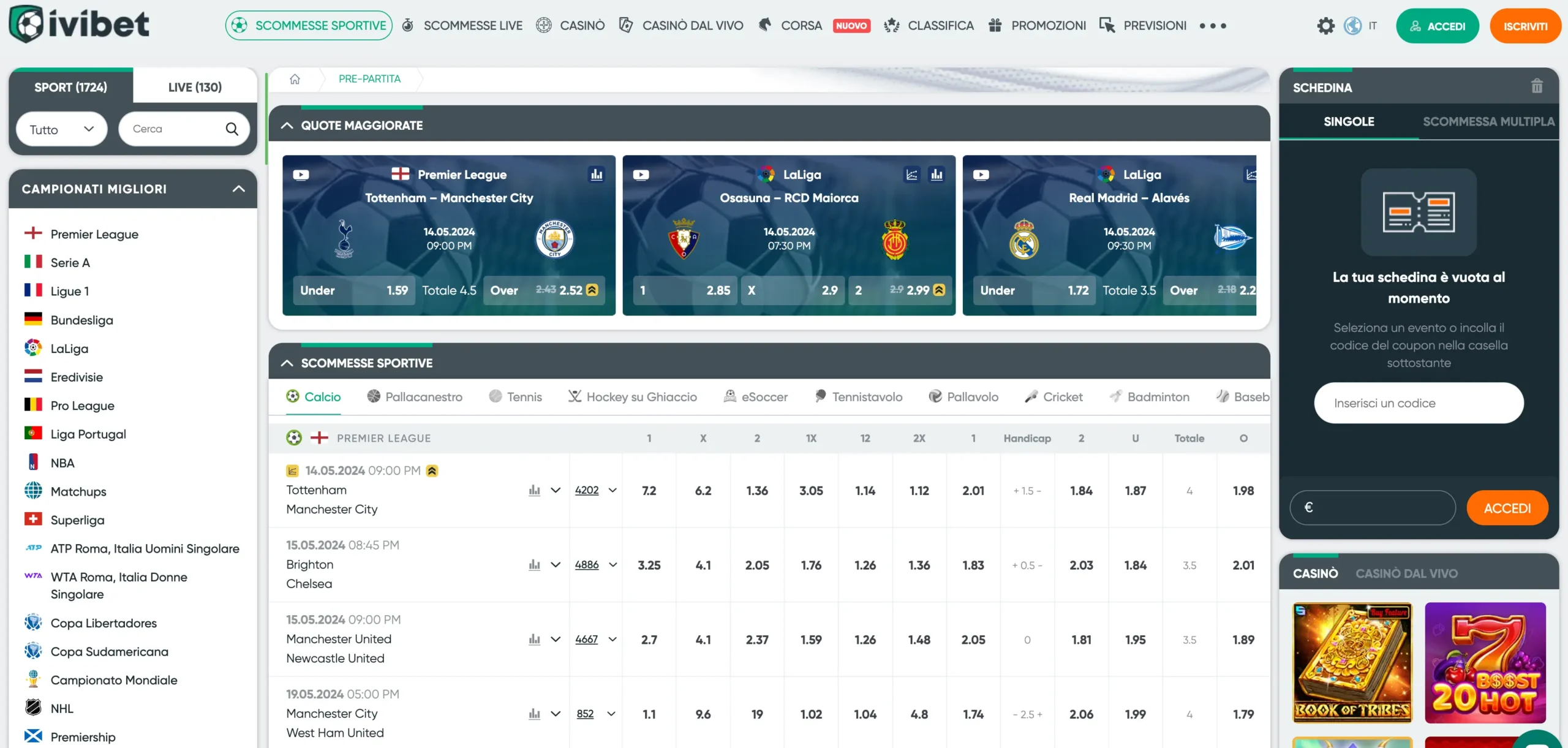 Scommesse 3 ivibet Scommesse Sportive